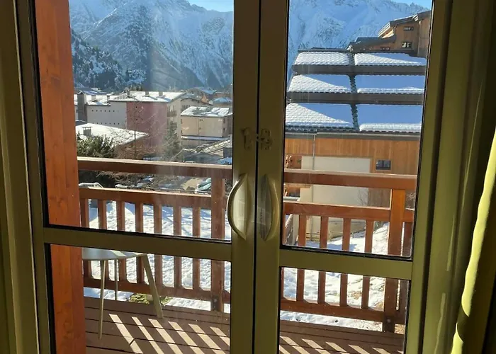 4 Pers Plein Centre Parking Prive Les Deux Alpes