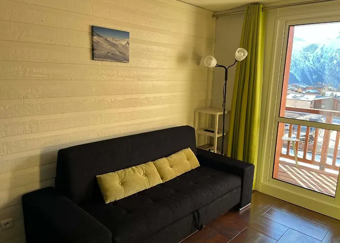 4 Pers Plein Centre Parking Prive * Les Deux Alpes